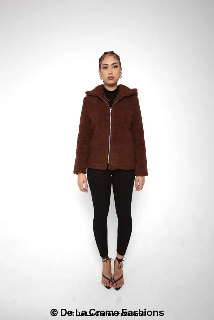 Zip Up Hooded Jacket