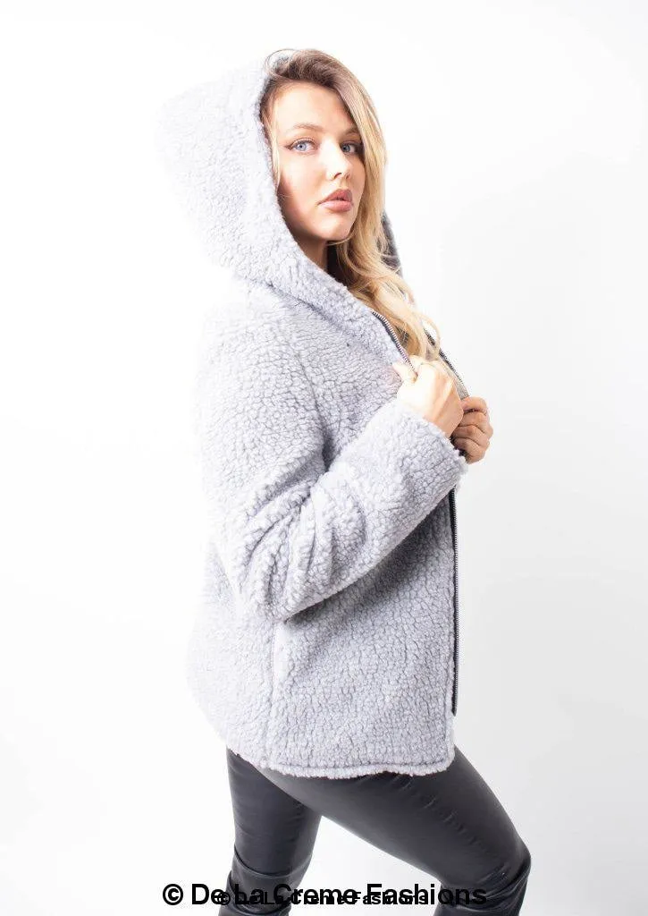 Zip Up Hooded Jacket